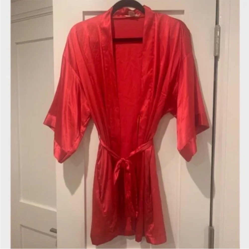 Victoria's Secret Red Tie Robe [Size Small / Medium]